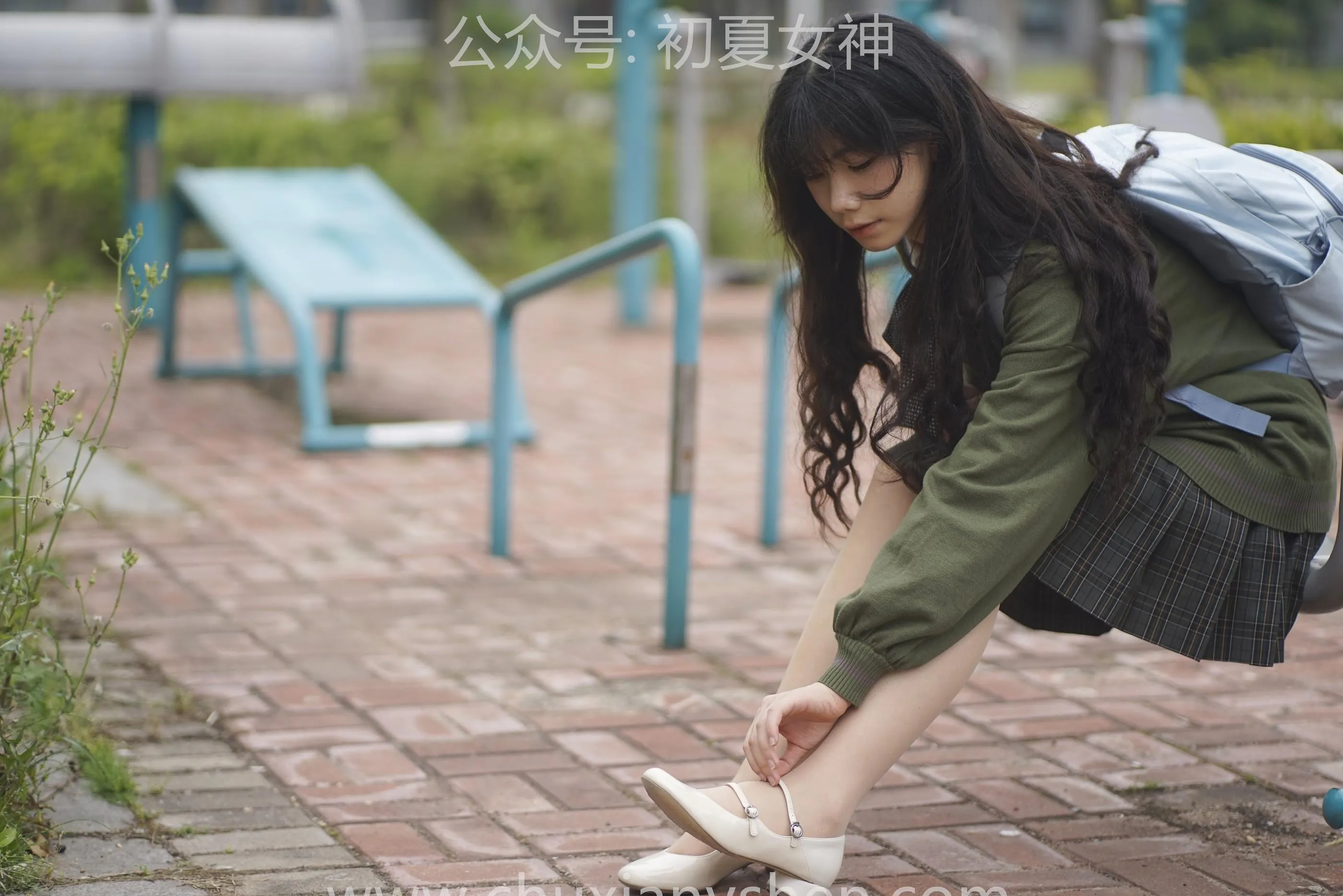 初夏女神 NO.064 欢欢 新晋学妹-学妹的一天 [164P]插图2